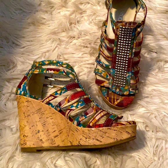 Wedge high heel sandals - Picture 6 of 6